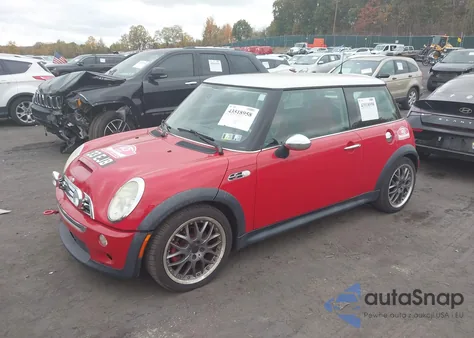 2004 Mini Cooper S из США, поврежденный, VIN WMWRE334X4TD88836